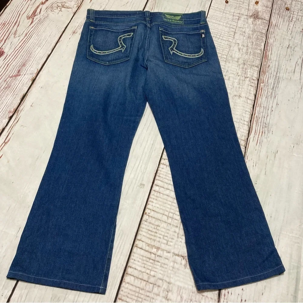 Rock & Republic Boot Cut Jeans Size 38 EUC Y2K Vintage - Picture 15 of 16